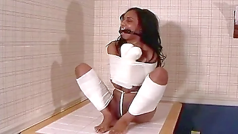 Ebony In Ropes Ebony In Ropes