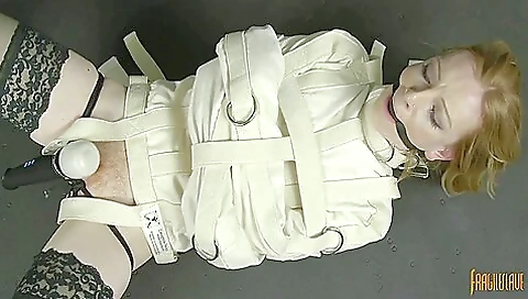 Katy Straitjacket Struggle To Cum