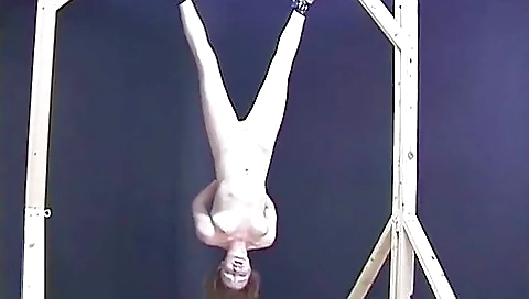 Inverted Suspension For Blowjob Inverted Suspension For Blowjob