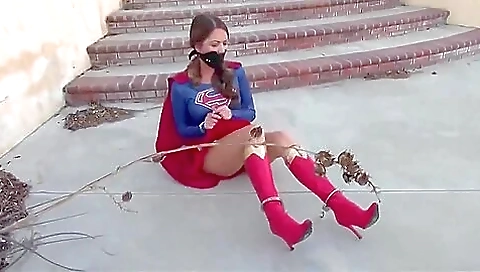 Supergirl Bondage Amateur teen 18+ Kinky Video